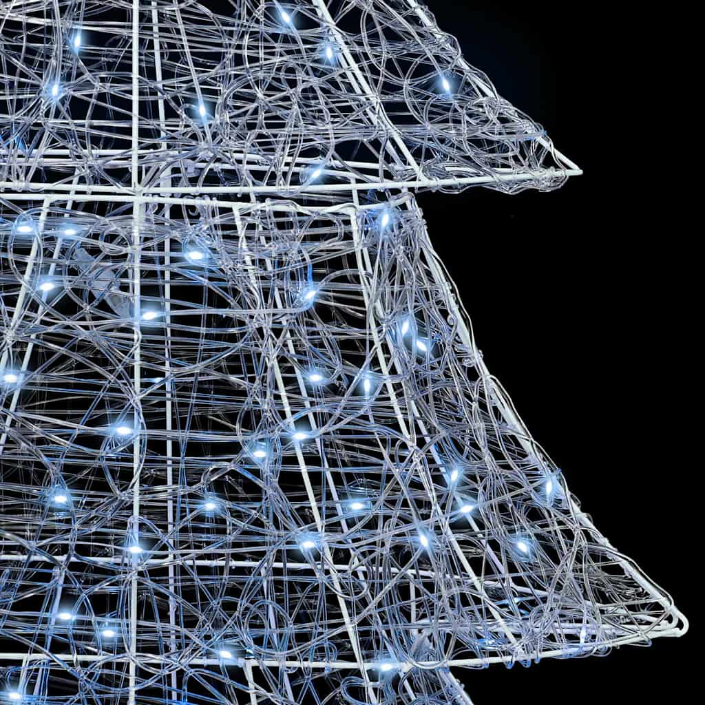 Sapin de Noël avec 240 LED Blanc froid 180 cm Acrylique - XIOS