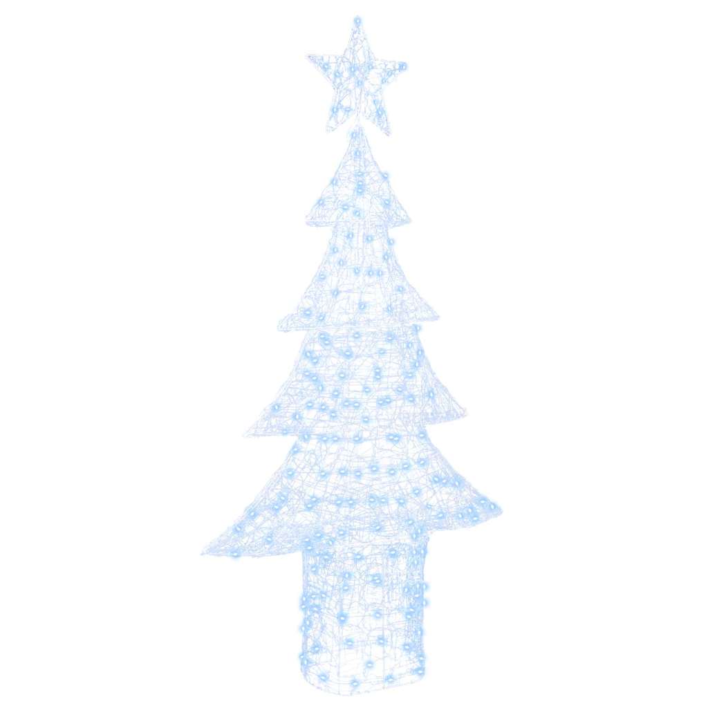 Sapin de Noël avec 240 LED Blanc froid 180 cm Acrylique - XIOS