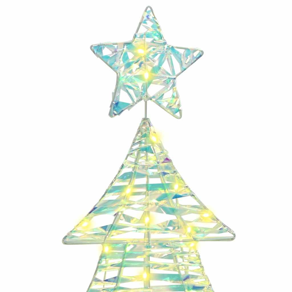 Sapin de Noël avec 120 LED Blanc chaud 120 cm PET - XIOS