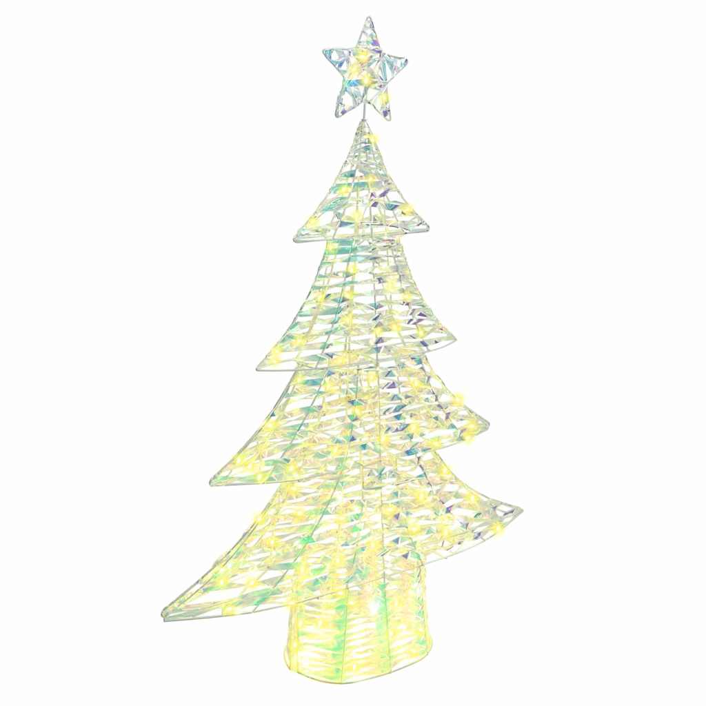 Sapin de Noël avec 120 LED Blanc chaud 120 cm PET - XIOS