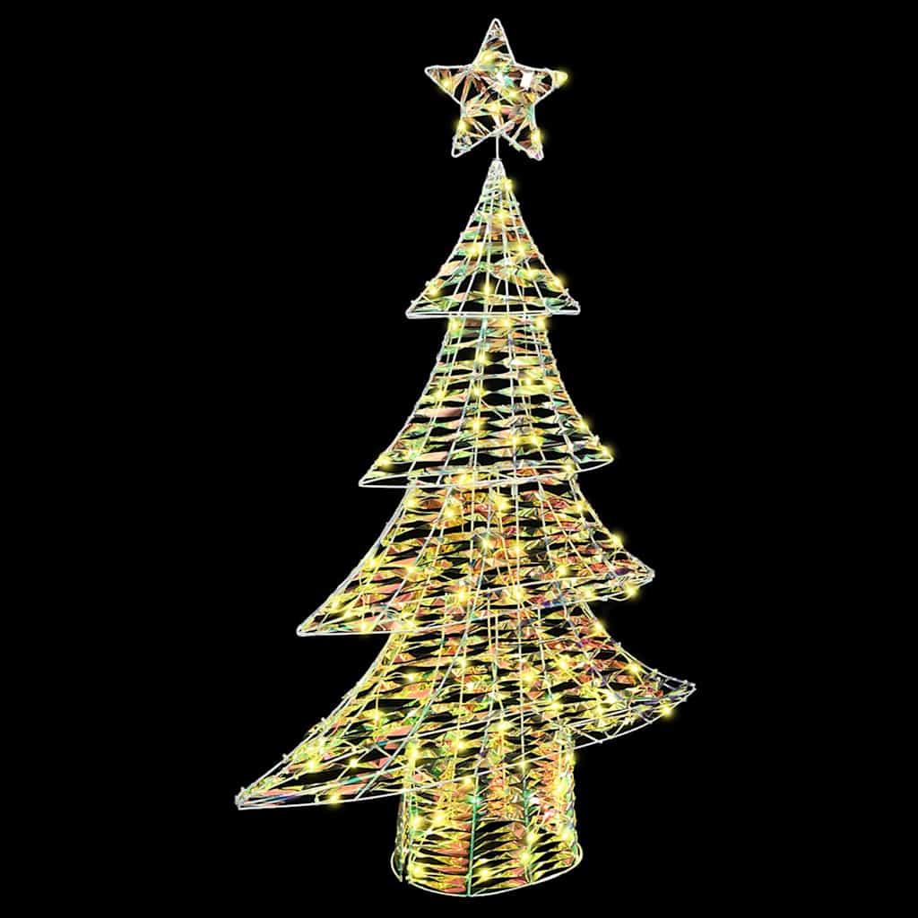 Sapin de Noël avec 120 LED Blanc chaud 120,5 cm PET - XIOS