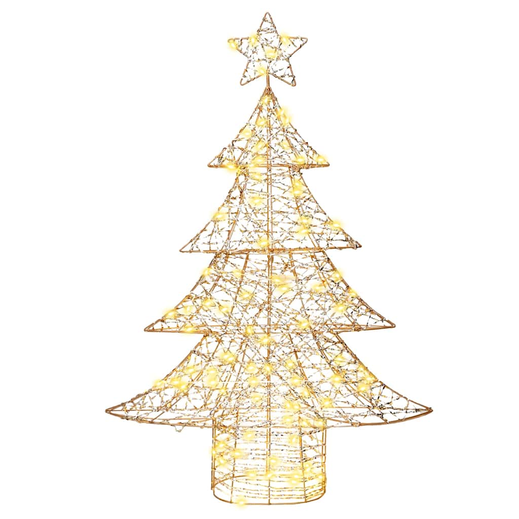 Sapin de Noël avec 120 LED Blanc chaud 120,5 cm PET - XIOS