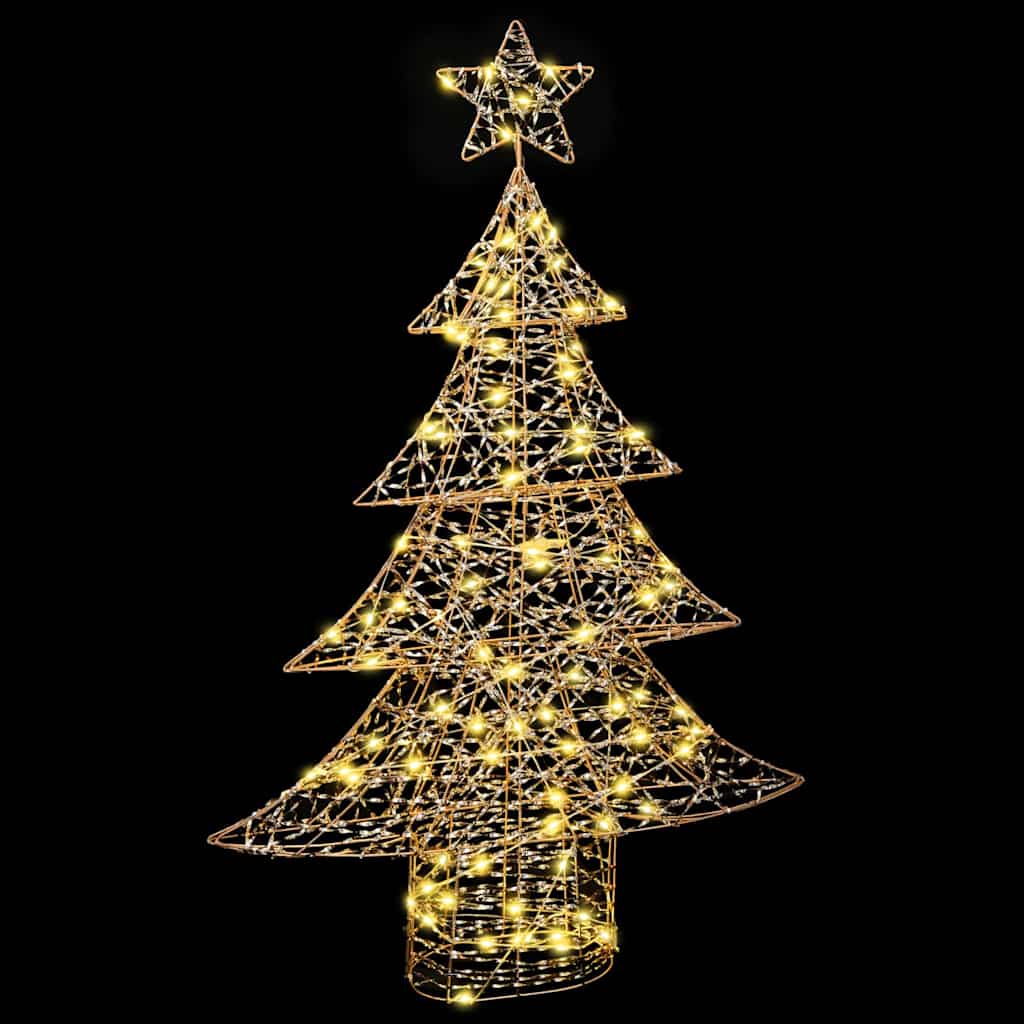 Sapin de Noël avec 120 LED Blanc chaud 120 cm PET - XIOS