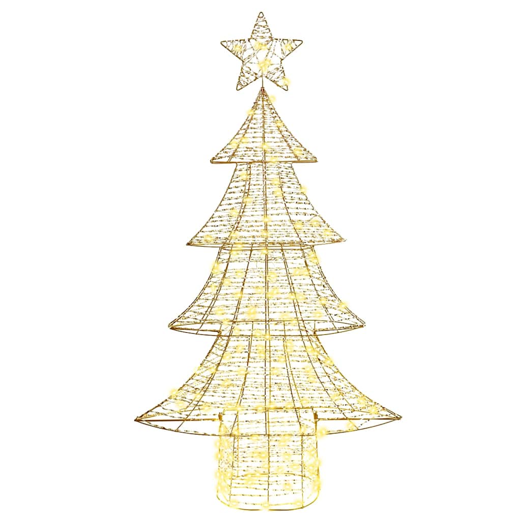 Sapin de Noël avec 160 LED Blanc chaud 151 cm PET - XIOS