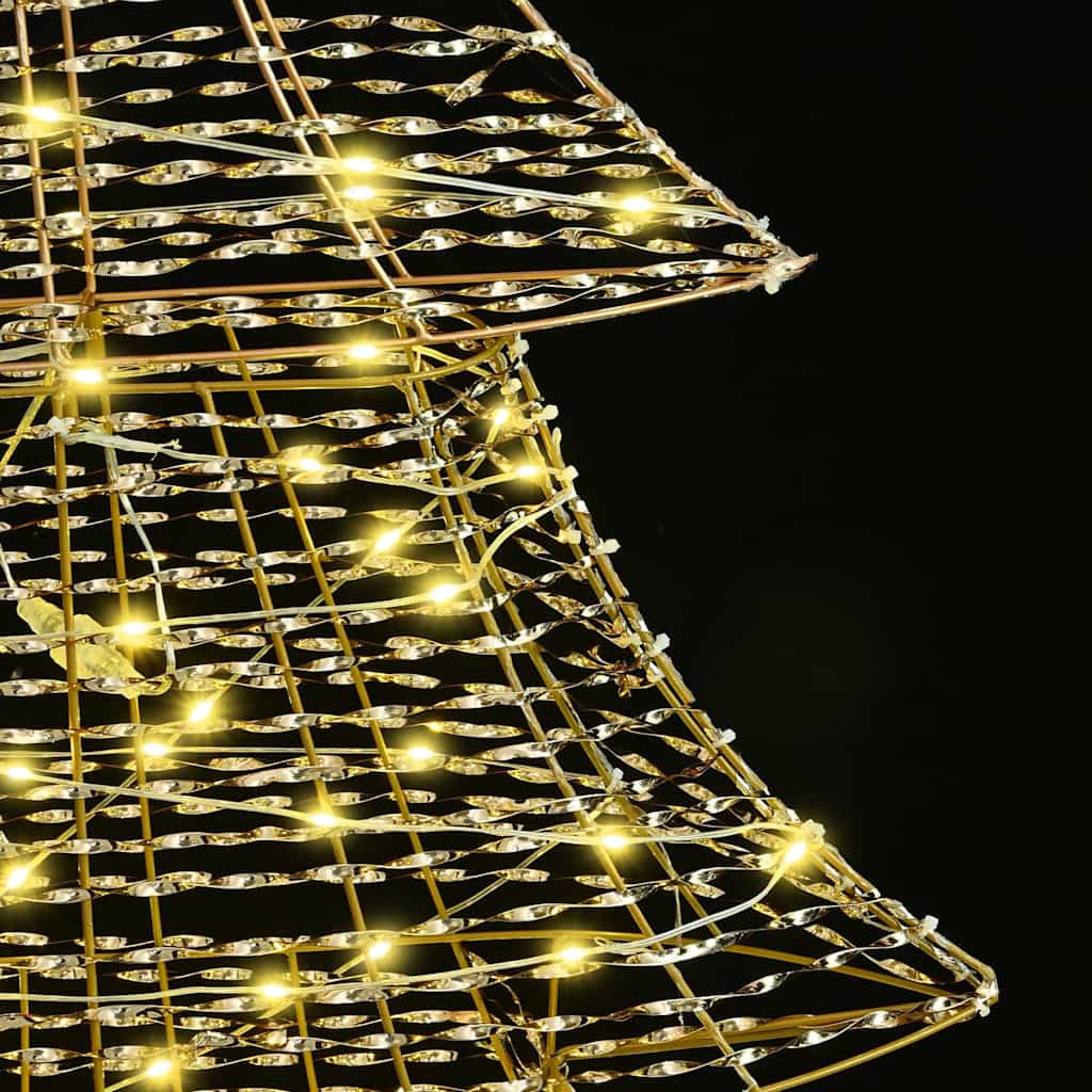 Sapin de Noël avec 240 LED Blanc chaud 181 cm PET - XIOS