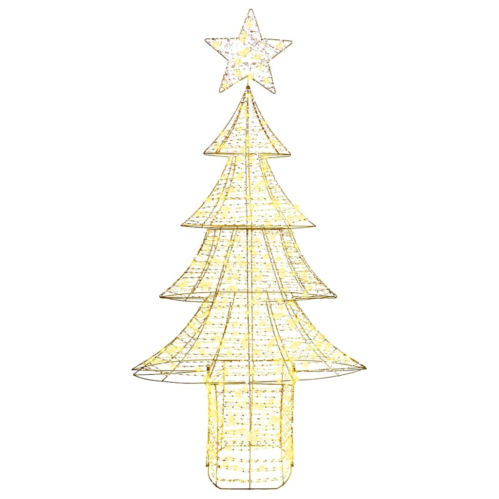 Sapin de Noël avec 240 LED Blanc chaud 181 cm PET - XIOS