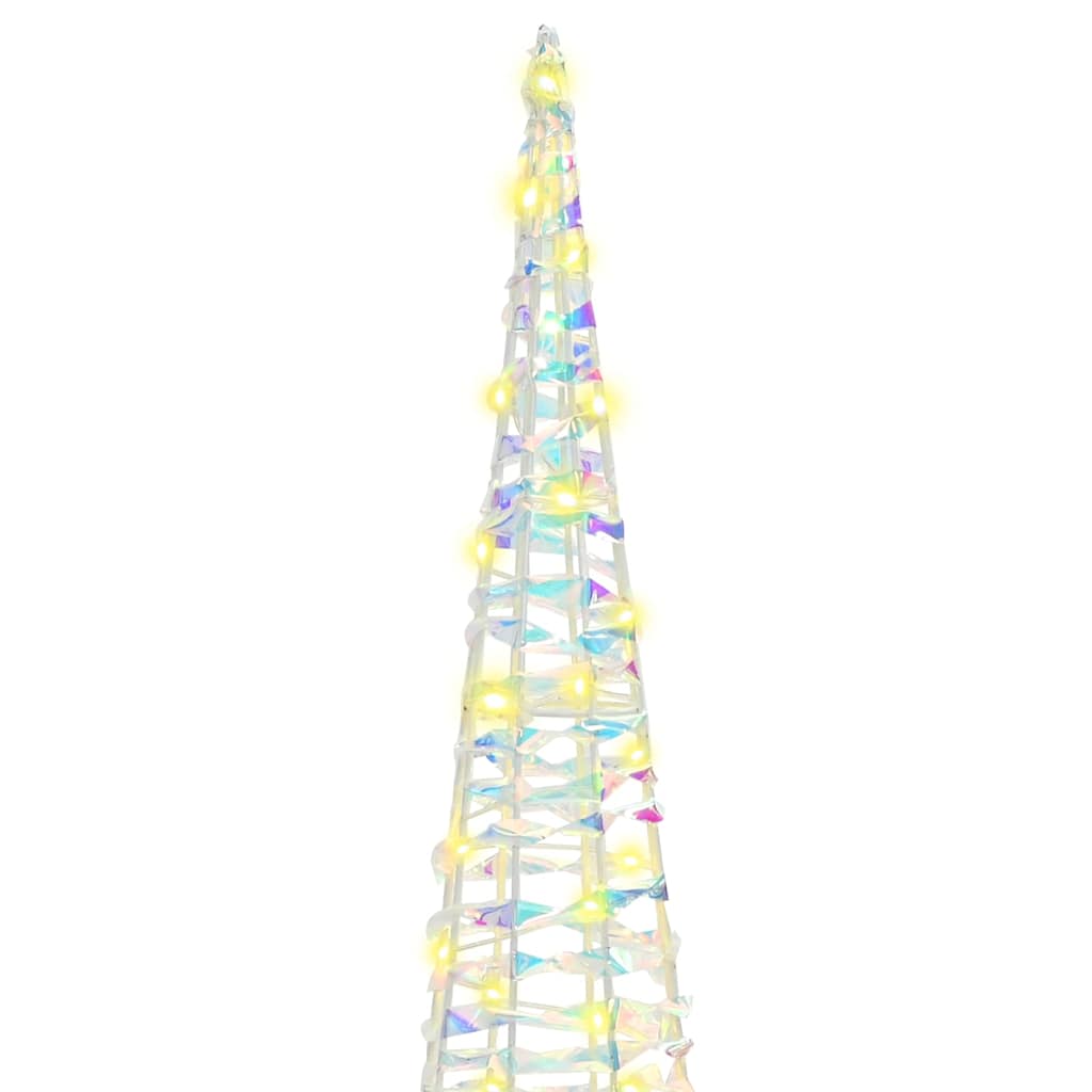 Sapin de Noël avec 90 LED 3 pcs Blanc chaud 20 x 20 x 80 cm PET - XIOS
