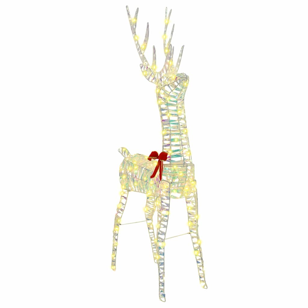 Renne 3D avec 140 LED Blanc chaud 128 cm PET - XIOS