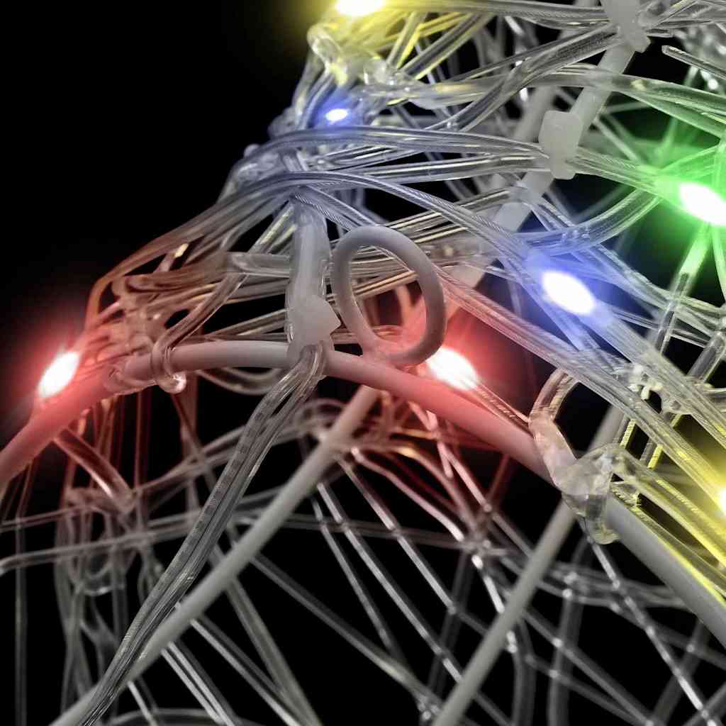 Tête de Renne avec 140 LED coloré 60 cm Acrylique - XIOS