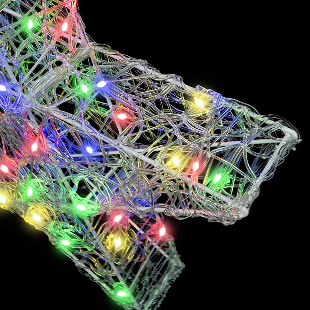 Étoile en 3D Multicolore 55 x 53,5 x 10 cm Acrylique - XIOS