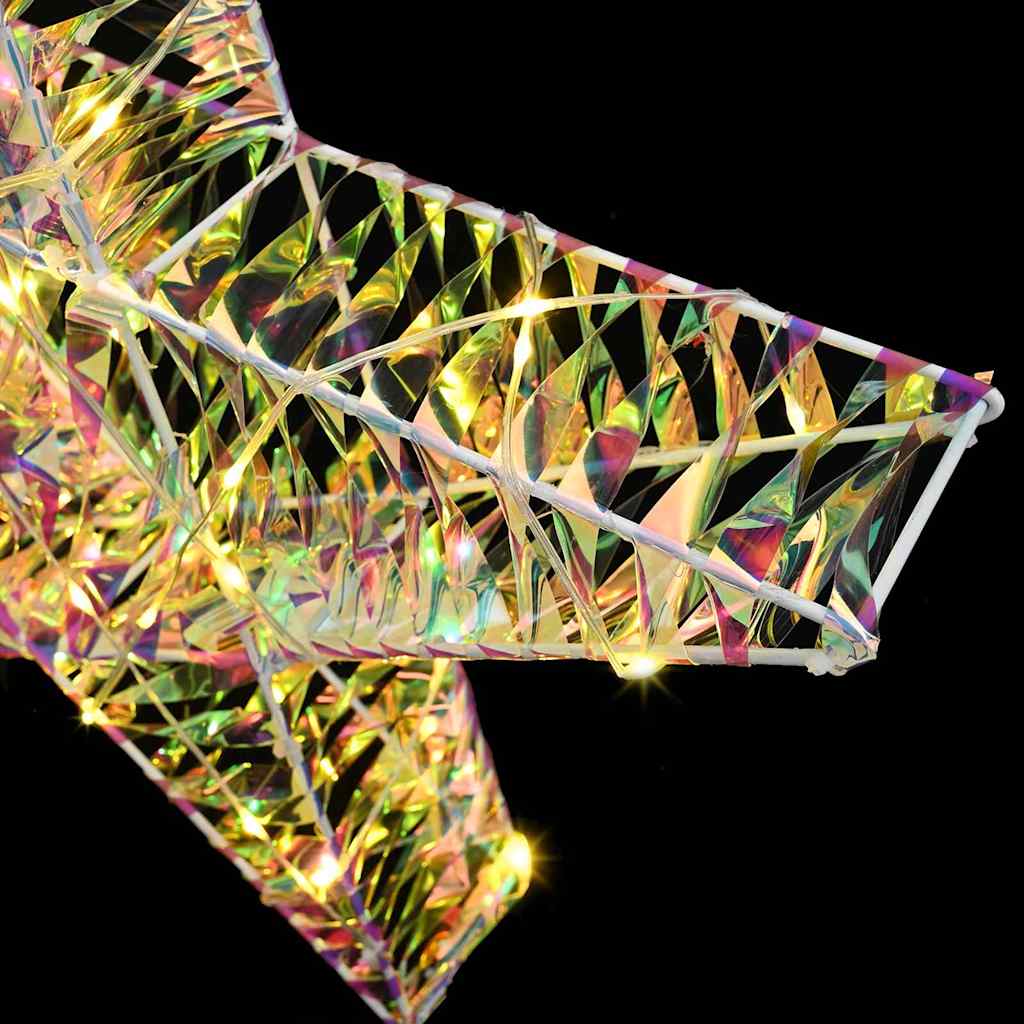 Étoile en 3D avec 50 LED Blanc chaud 55 x 52.5 x 9 cm PET - XIOS