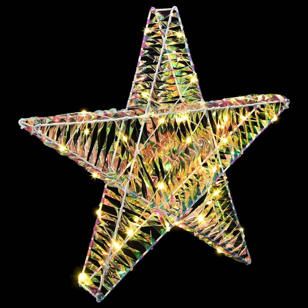 Étoile en 3D avec 50 LED Blanc chaud 55 x 52.5 x 9 cm PET - XIOS
