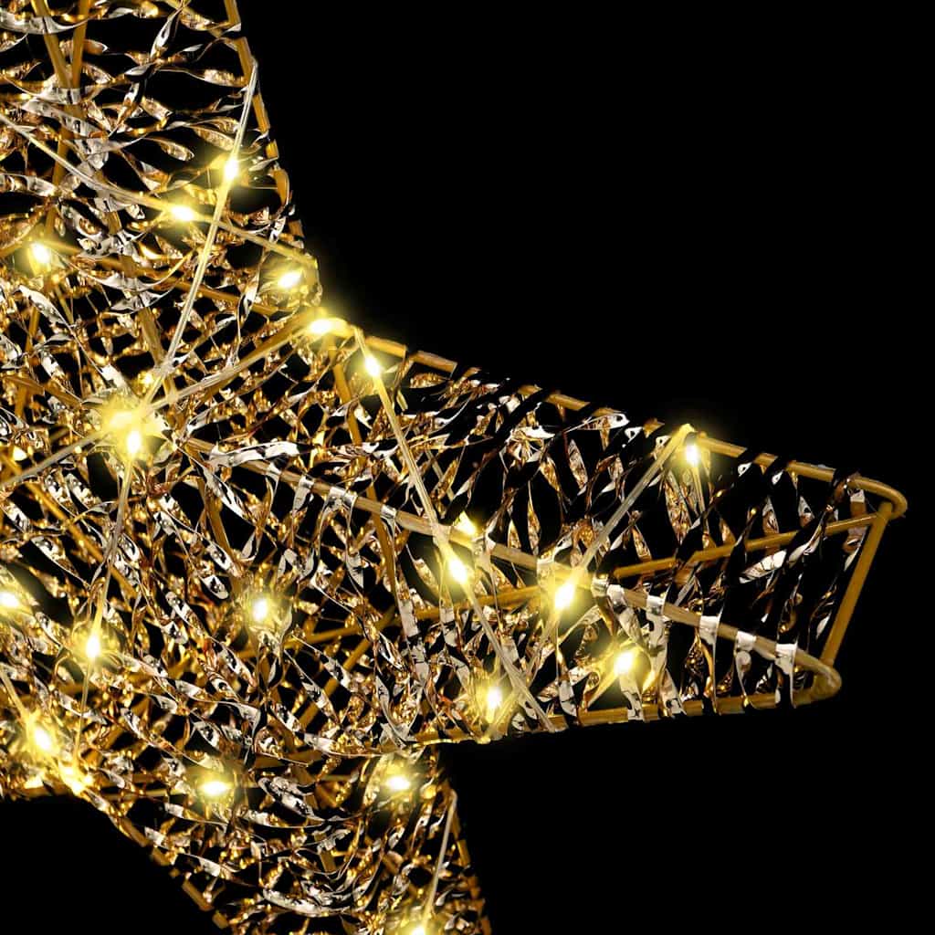 Étoile en 3D avec 50 LED Blanc chaud 55 x 52.5 x 9 cm PET - XIOS