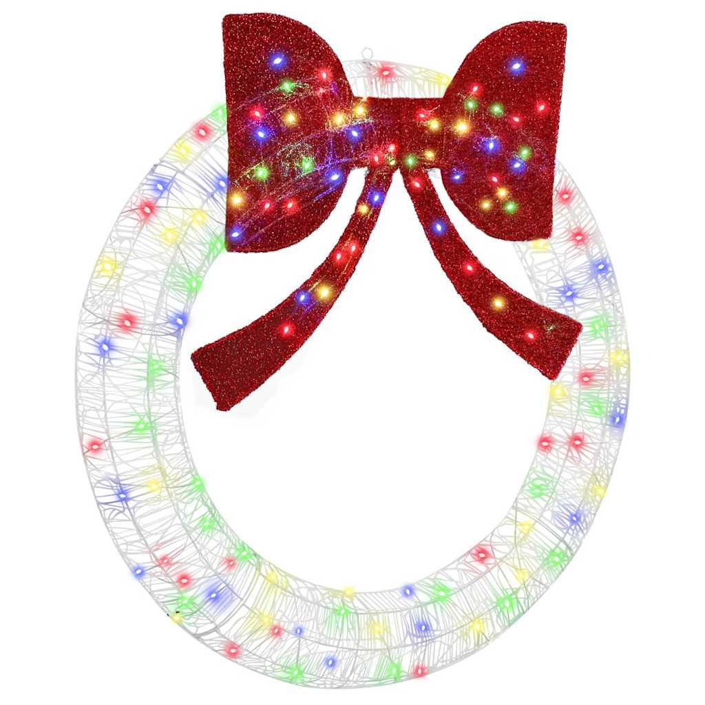 Couronne avec 150 LED Multicolore 120 cm Acrylique - XIOS