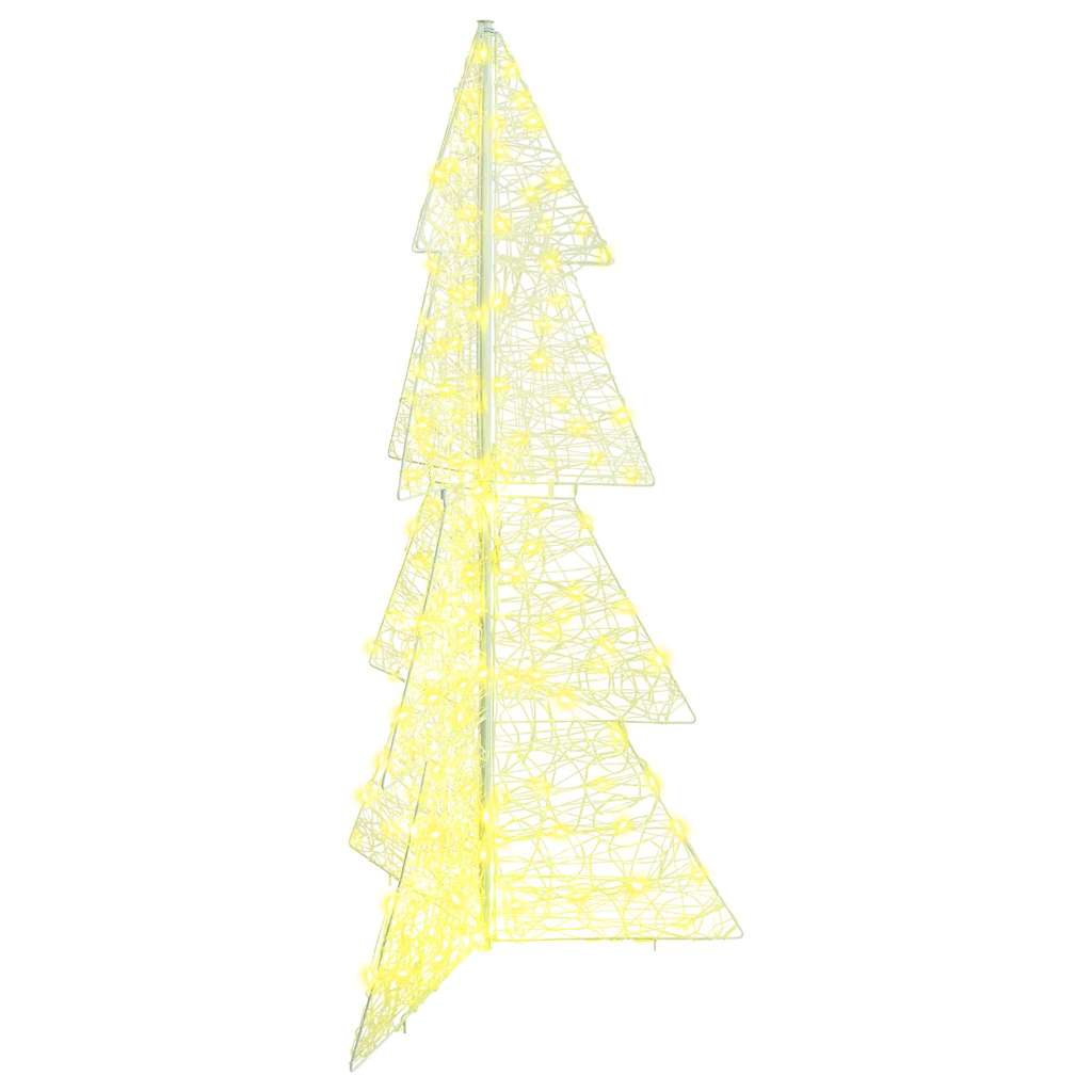 Sapin de Noël avec 160 LED Blanc chaud 150 cm Acrylique - XIOS