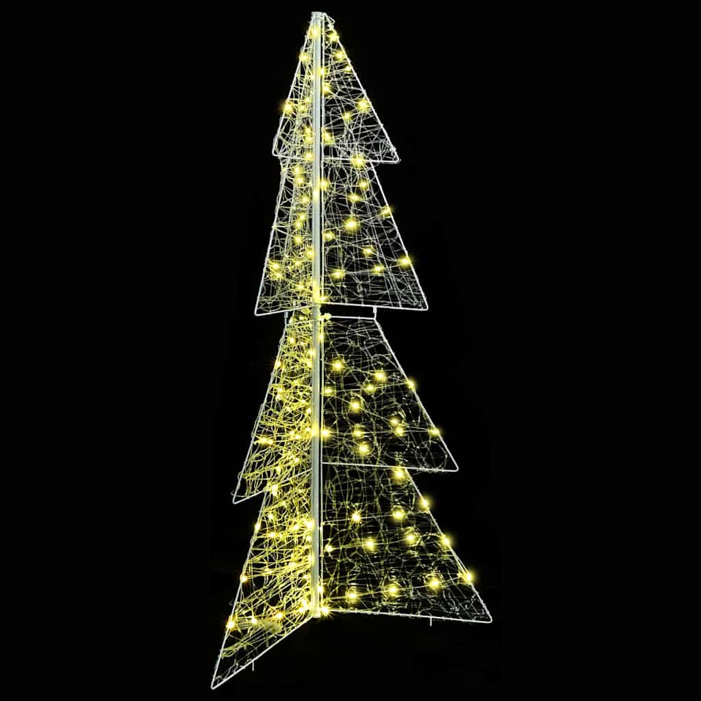 Sapin de Noël avec 160 LED Blanc chaud 150 cm Acrylique - XIOS