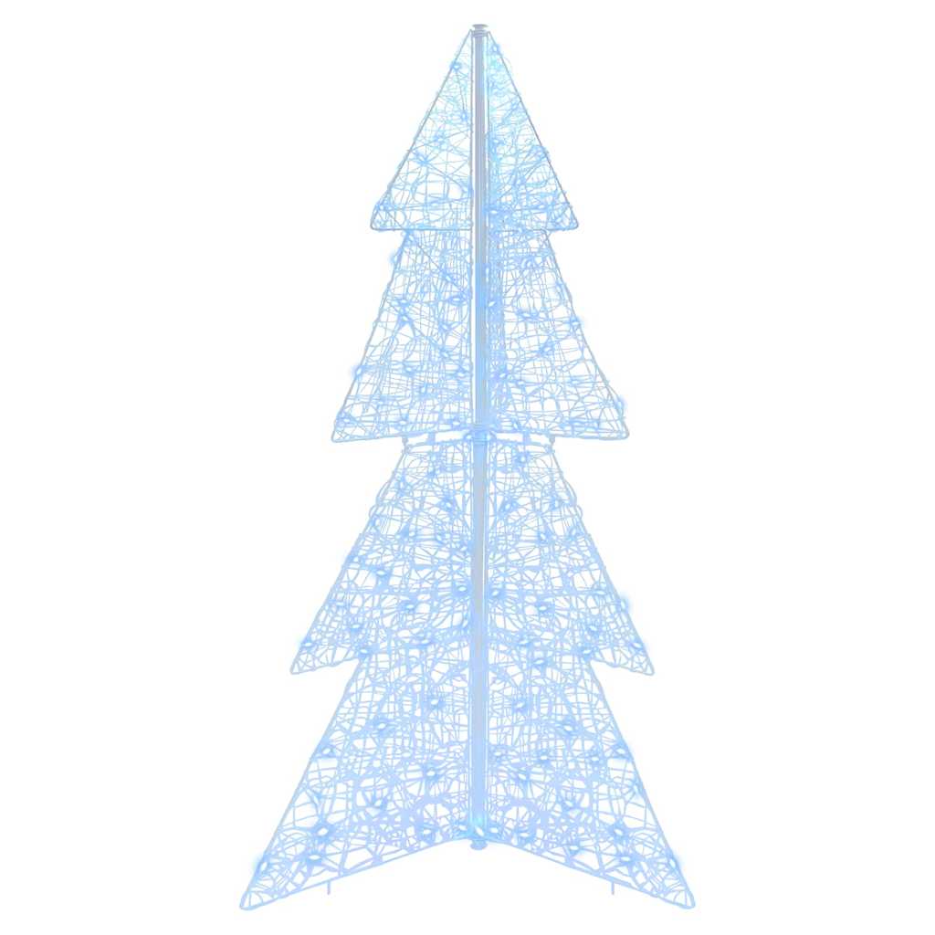 Sapin de Noël avec 160 LED Blanc Froid 150 cm Acrylique - XIOS