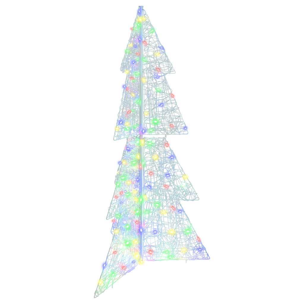 Sapin de Noël avec 160 LED Multicolore 150 cm Acrylique - XIOS