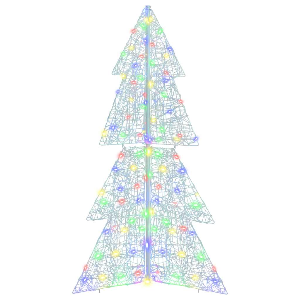 Sapin de Noël avec 160 LED Multicolore 150 cm Acrylique - XIOS