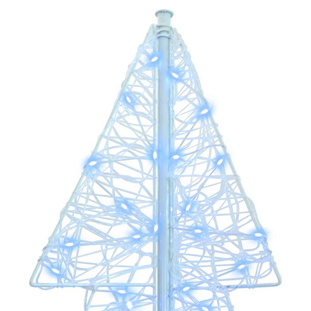 Sapin de Noël avec 240 LED Blanc Froid 180 cm Acrylique - XIOS