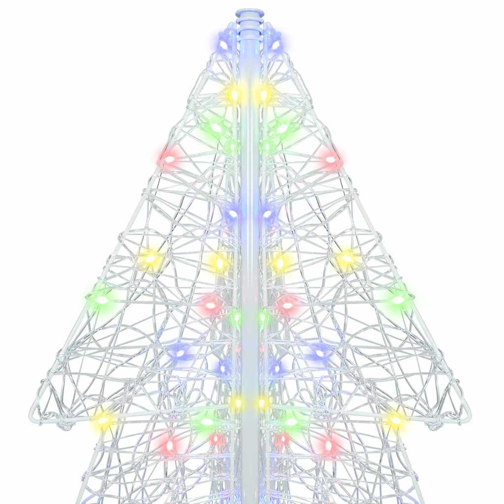 Sapin de Noël avec 240 LED Multicolore 180 cm Acrylique - XIOS