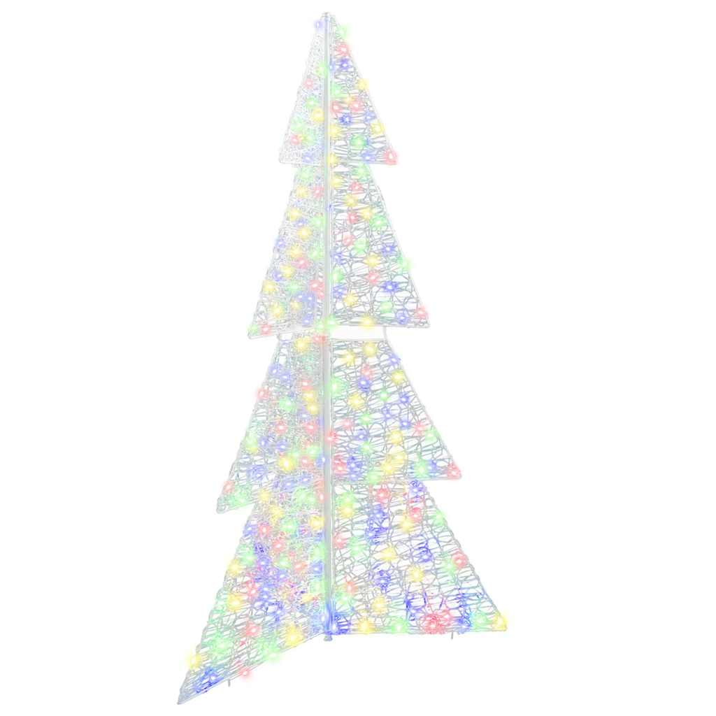 Sapin de Noël avec 240 LED Multicolore 180 cm Acrylique - XIOS