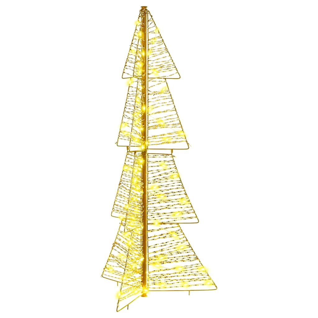 Sapin de Noël avec 100 LED Blanc chaud 120 cm PET - XIOS