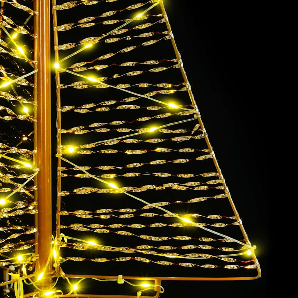 Sapin de Noël avec 160 LED Blanc chaud 150 cm PET - XIOS