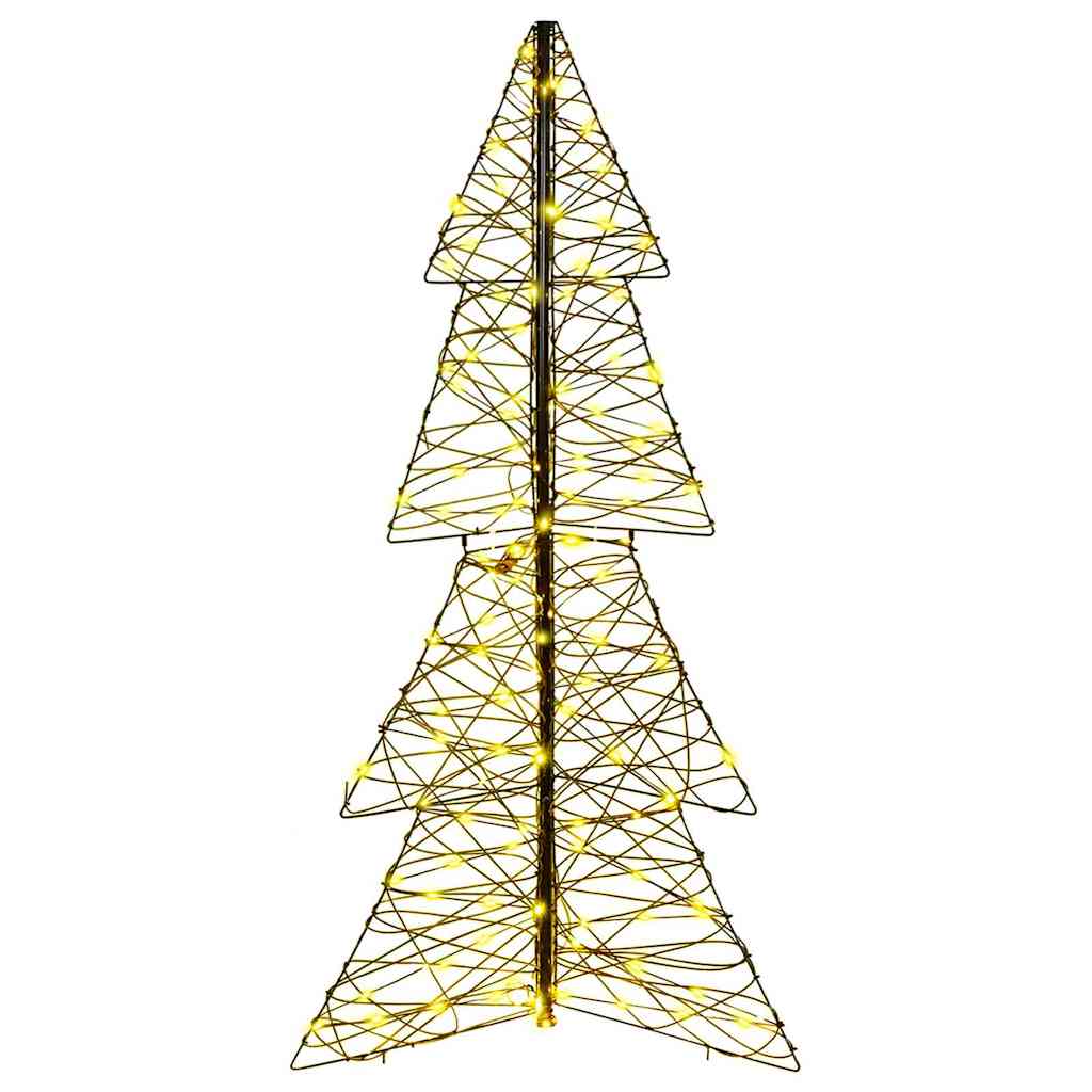 Sapin de Noël avec 160 LED Blanc chaud 150 cm Rotin - XIOS