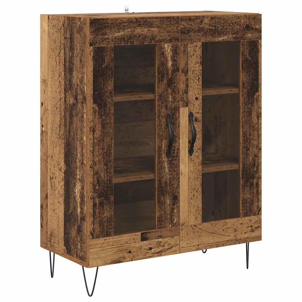 Haut Armoire Bois Ancien 69,5 x 34 x 180 cm Bois d'ingénierie - XIOS