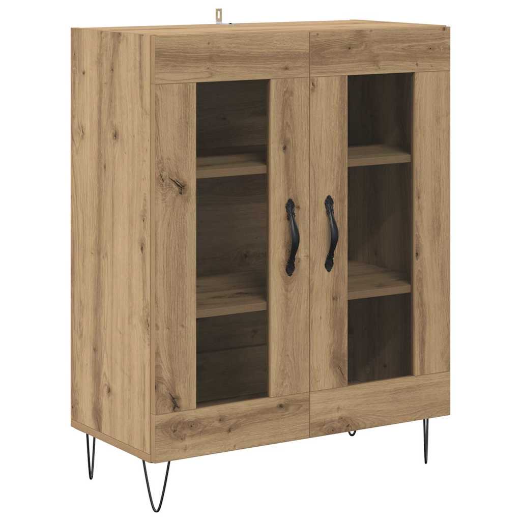 Haut Armoire Chêne artisanal 69,5 x 34 x 180 cm - XIOS