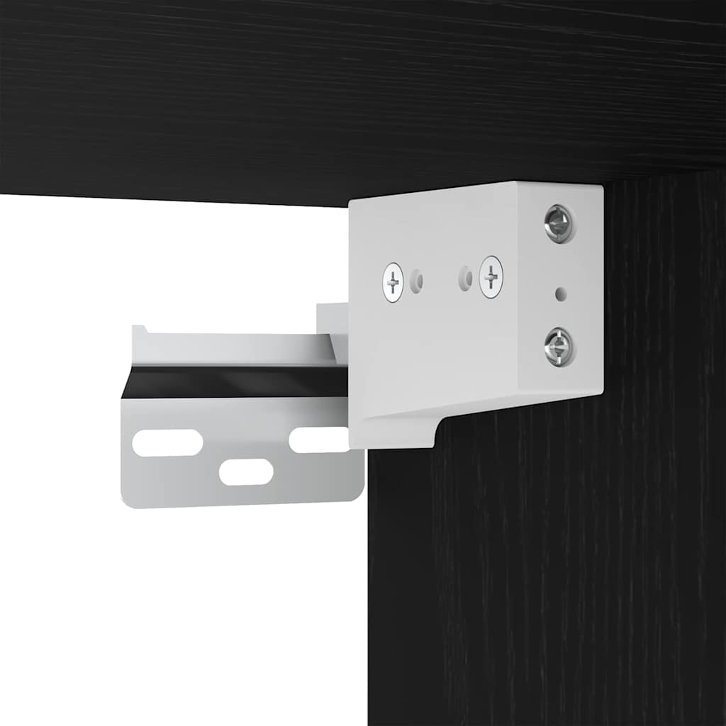 Haut Armoire Chêne noir 69,5 x 34 x 180 cm - XIOS