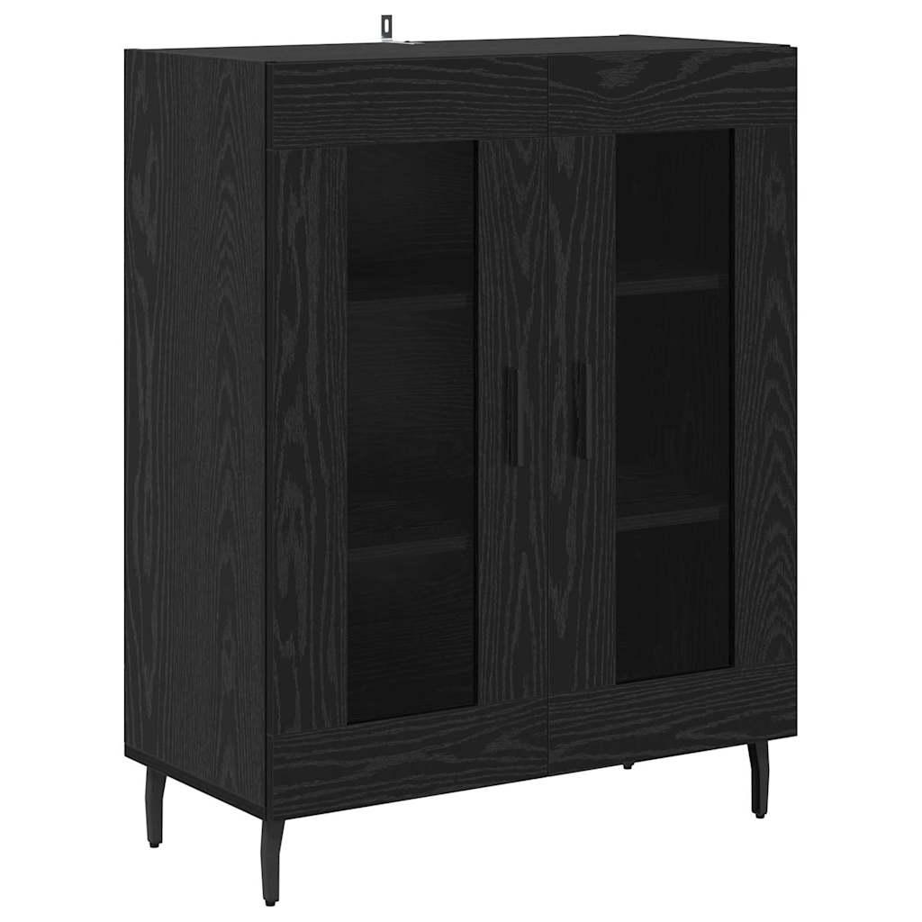 Haut Armoire Chêne noir 69,5 x 34 x 180 cm - XIOS