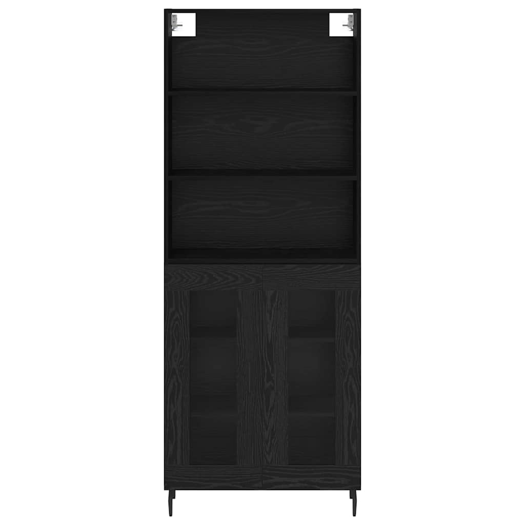 Haut Armoire Chêne noir 69,5 x 34 x 180 cm - XIOS