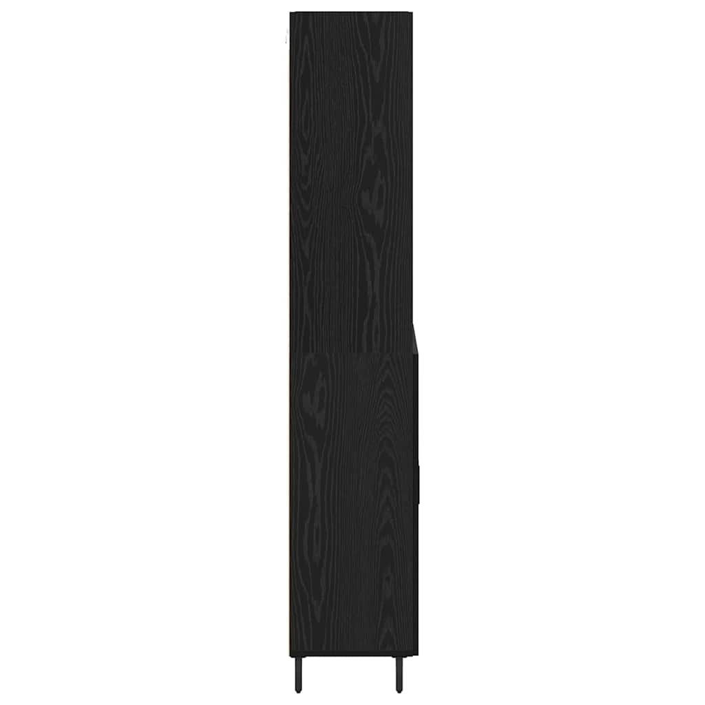 Haut Armoire Chêne noir 69,5 x 34 x 180 cm - XIOS