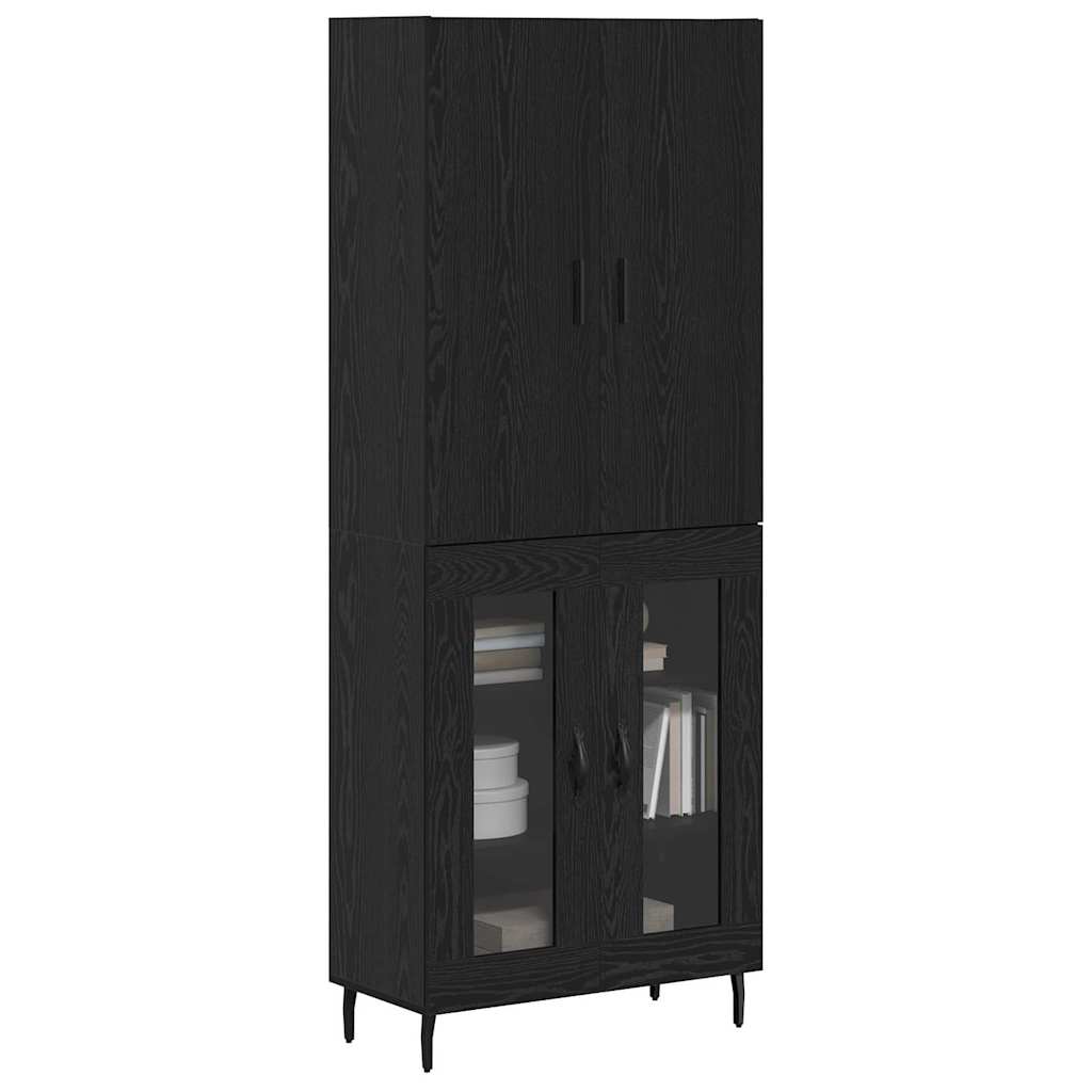 Haut Armoire 2 pc Chêne artisanal 69,5 x 34 x 180 cm