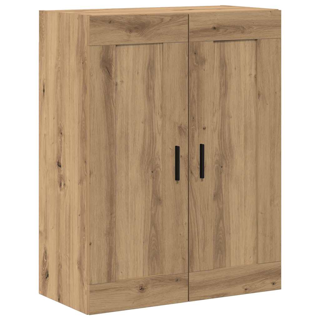 Haut Armoire 2 pcs Chêne artisanal 69,5 x 34 x 180 cm