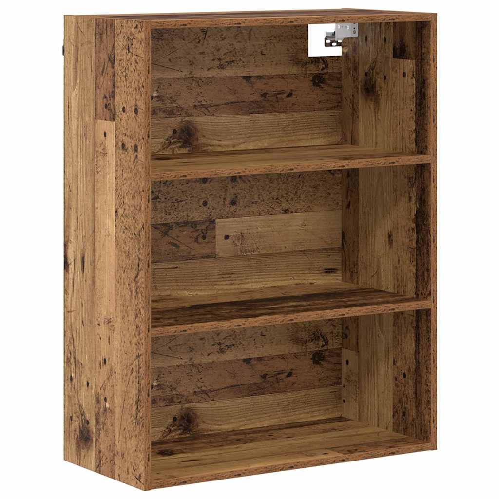Haut Armoire 2 pcs Bois ancien Bois d'ingénierie - XIOS