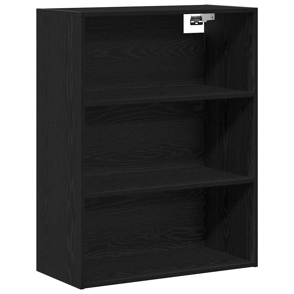 Haut Armoire 2 pcs Chêne noir Bois d'ingénierie - XIOS