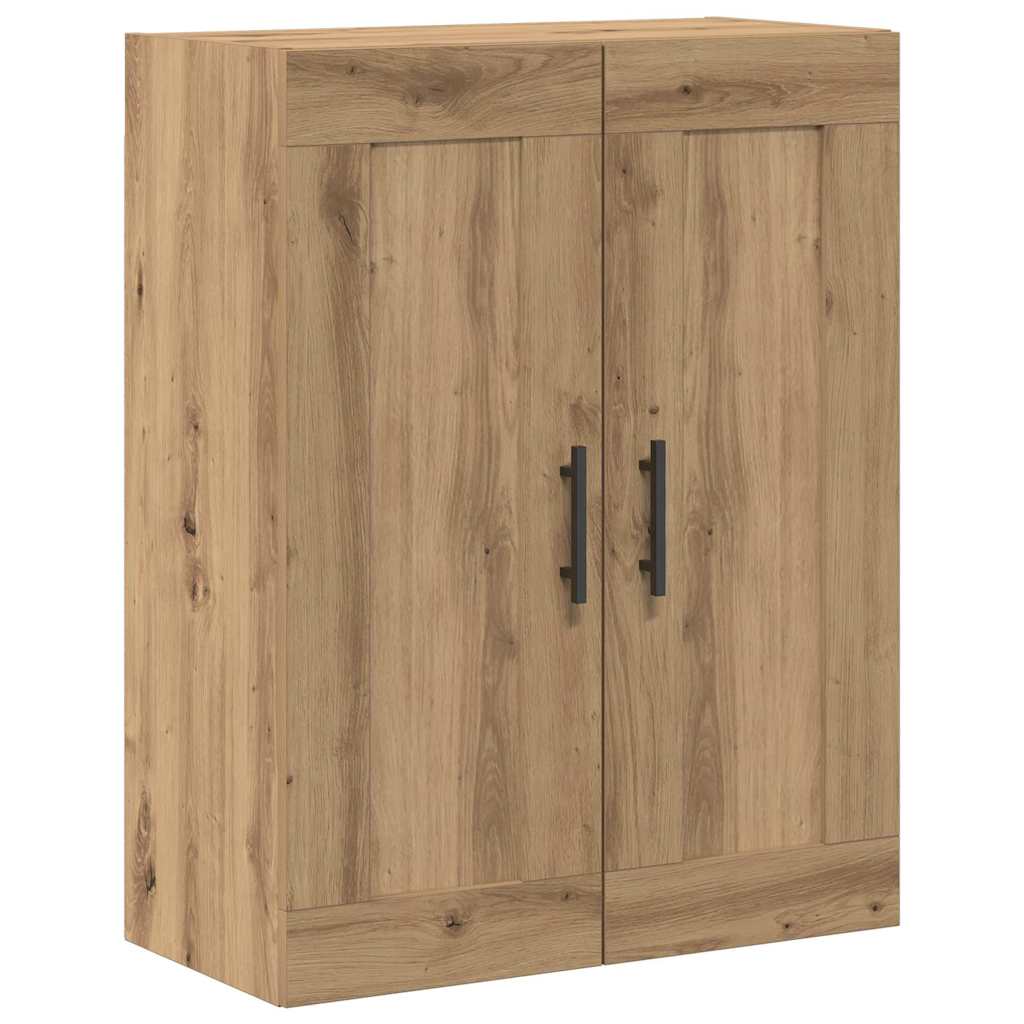 Haut Armoire 2 pcs Chêne artisanal 69,5 x 34 x 180 cm