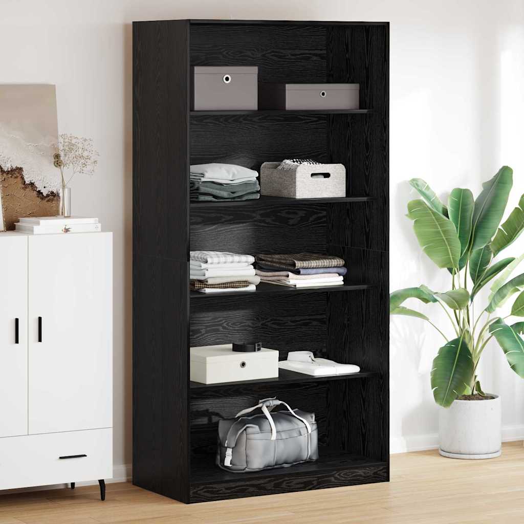 Armoire Chêne noir 100 x 50 x 200 cm Bois d'ingénierie - XIOS