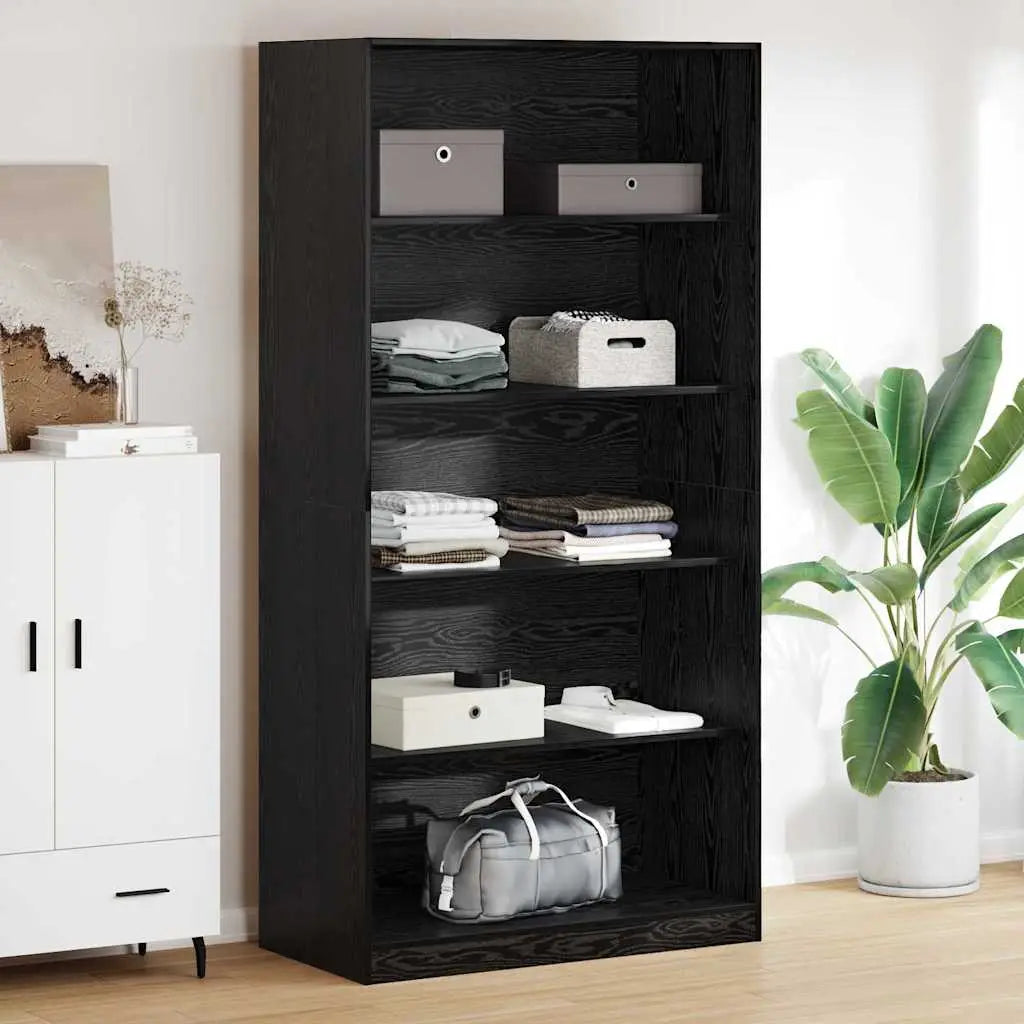 Armoire Chêne noir 100 x 50 x 200 cm Bois d’ingénierie - XIOS