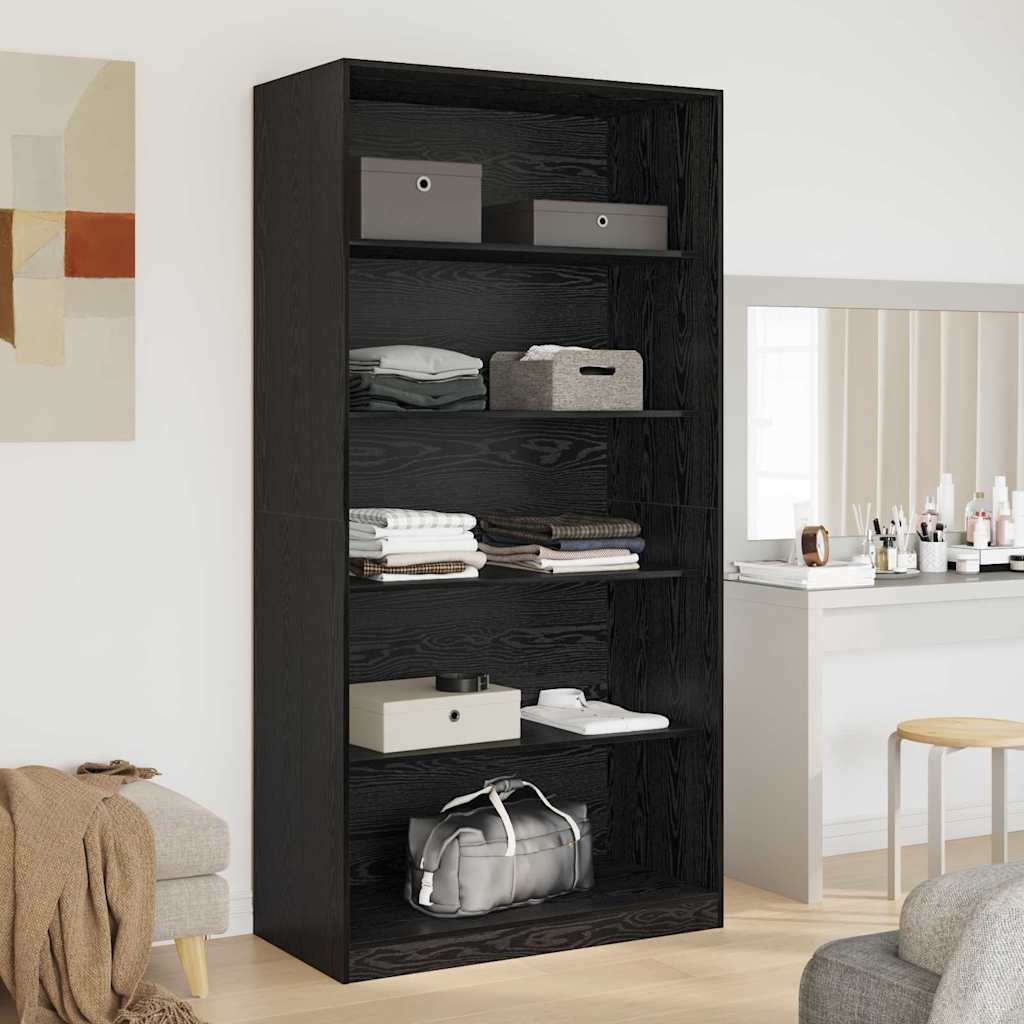 Armoire Chêne noir 100 x 50 x 200 cm Bois d'ingénierie - XIOS