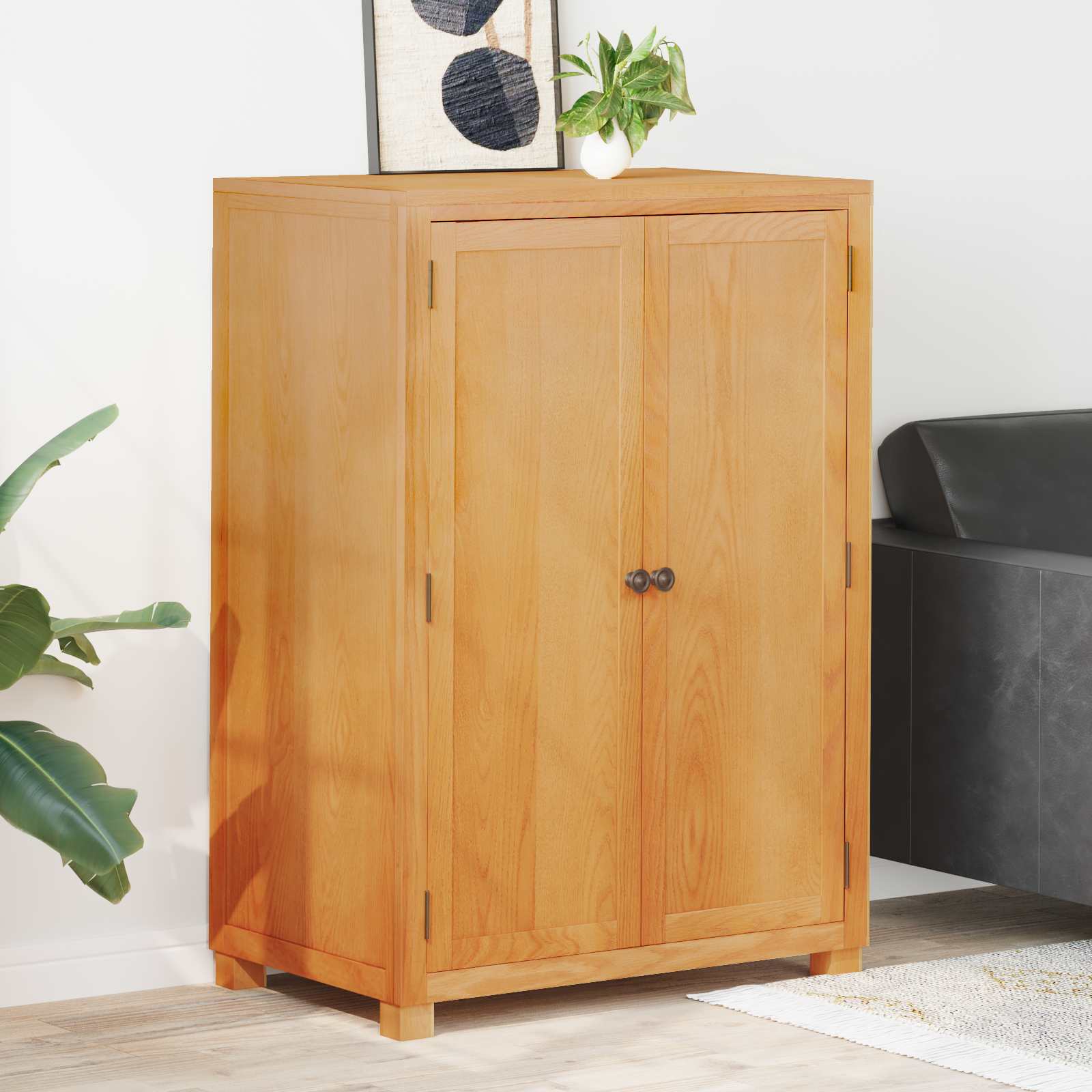 Armoire avec stockage avec porte Marron Bois d'ingénierie - XIOS