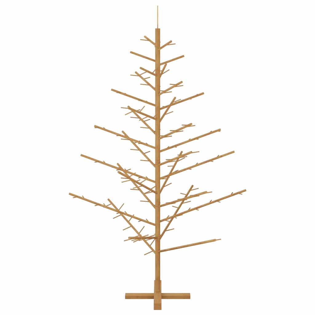 Arbre de Noël en bois Marron 180 cm Bois massif en pin - XIOS