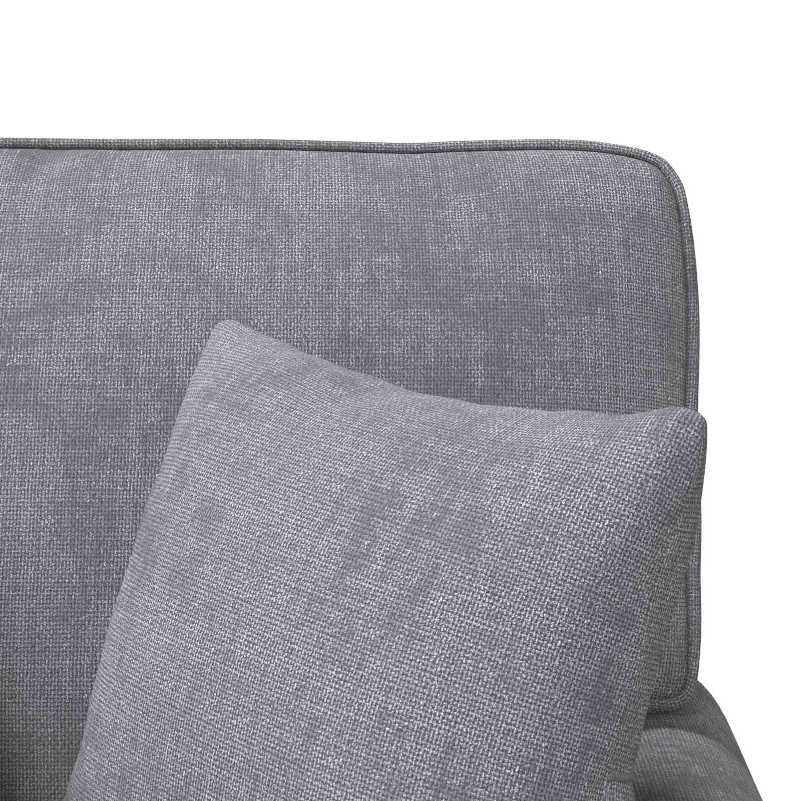 Chaise lounge avec jupe Gris clair 157 x 91 x 91 cm ARES - XIOS