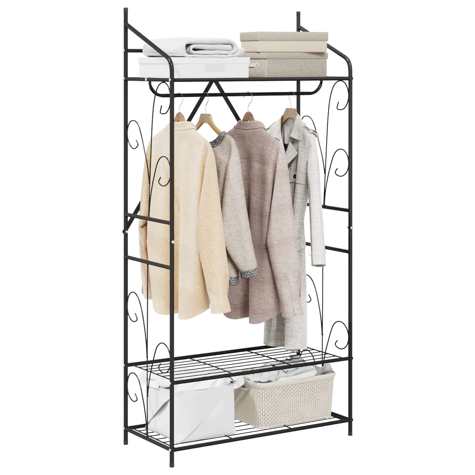 Armoire Ouverte Uni 78 x 36 x 158 cm - XIOS