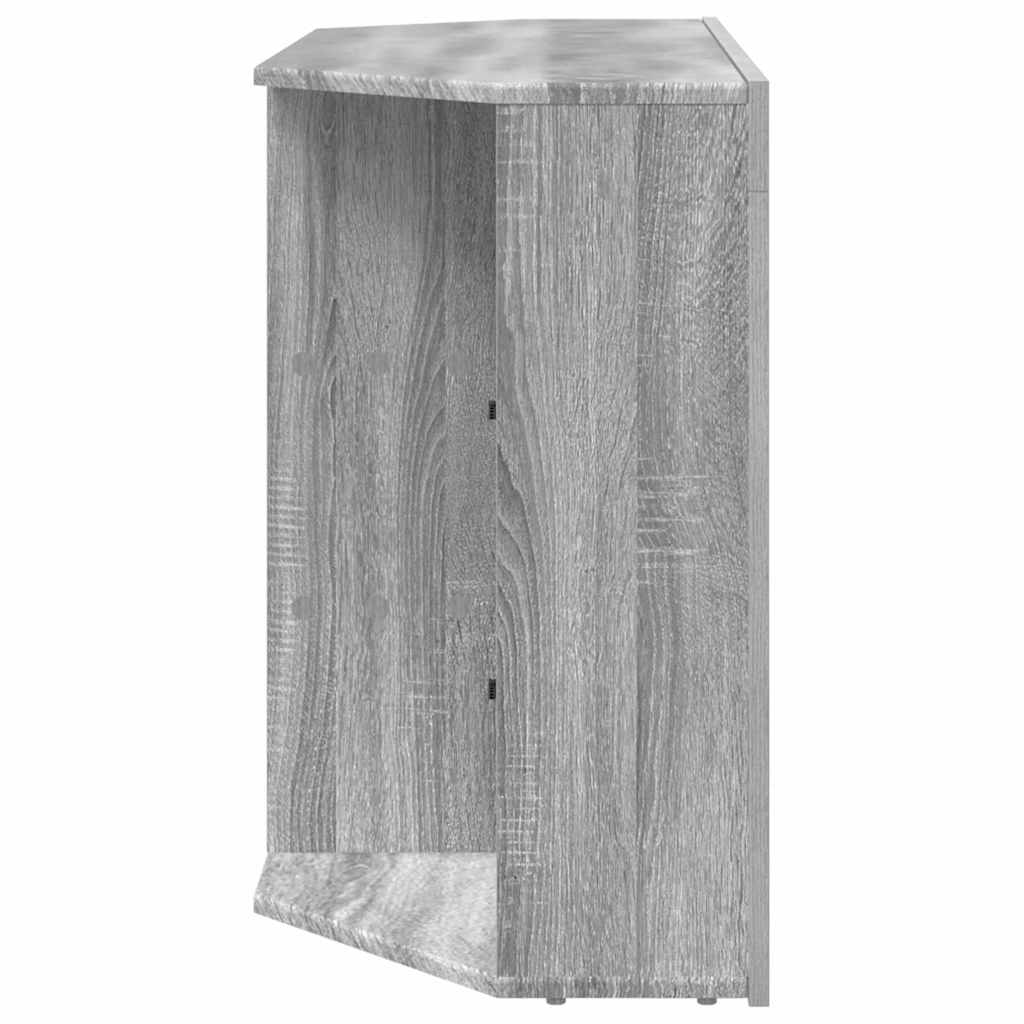 Meuble TV LED d'Angle Gris Sonoma 105 x 40 x 68 cm - XIOS