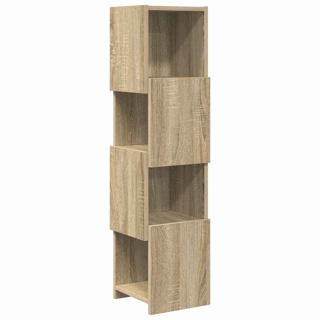 Meuble d'angle 25,5x25x102cm Bois d'ingénierie Chêne Sonoma - XIOS