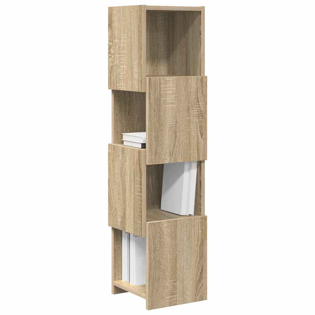 Meuble d'angle 25,5x25x102cm Bois d'ingénierie Chêne Sonoma - XIOS